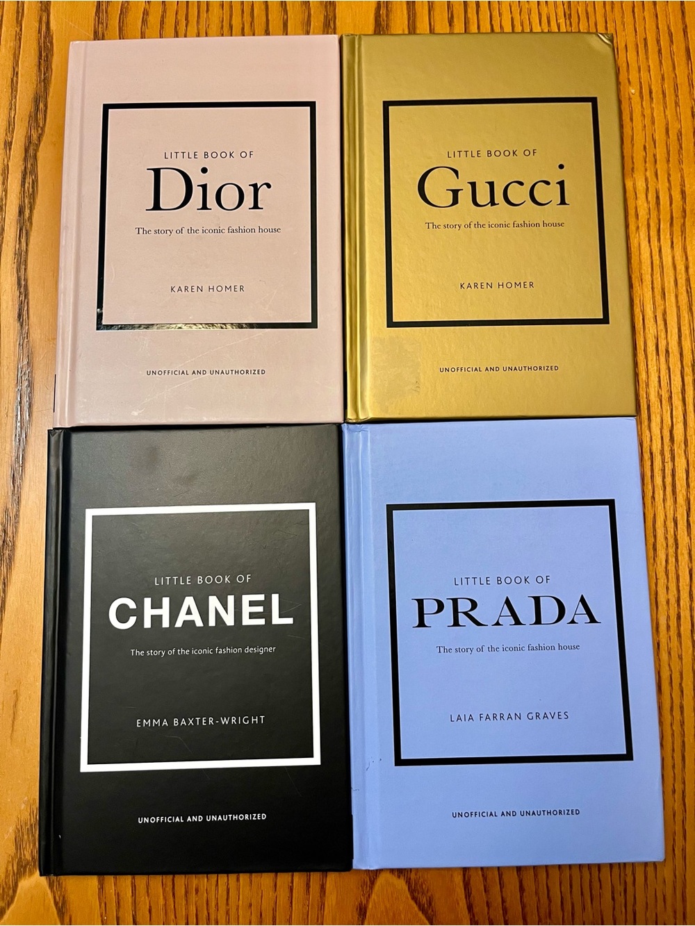 Gucci Gold Hardcover Decorative Book